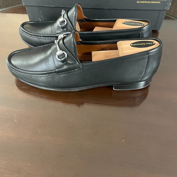 $400 Allen Edmonds Verona 2 Italian Loafer, Black - Size 9 - Picture 4 of 6